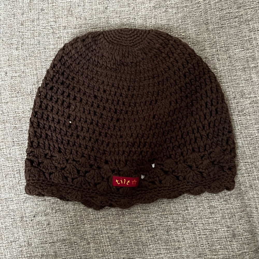 Tilt Crochet Beanie.
